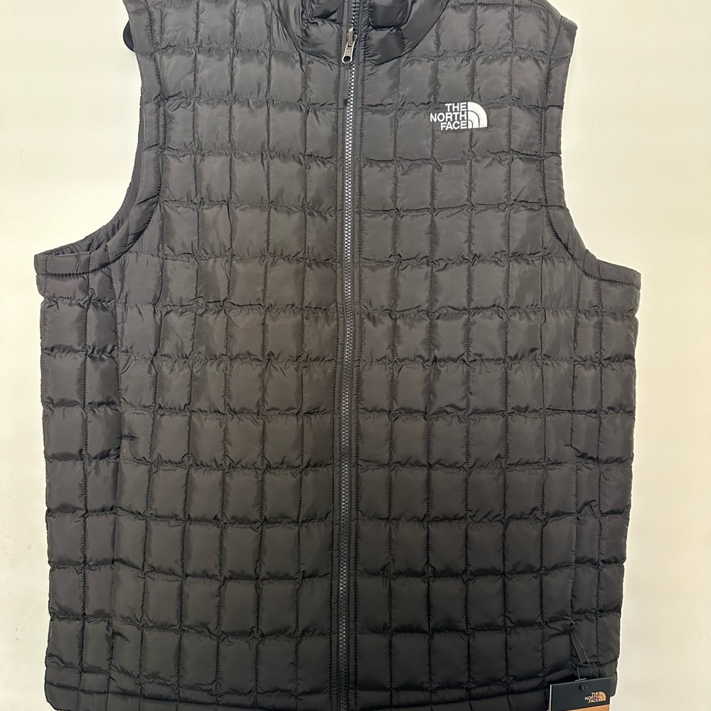 The North Face Men's Charcoal Quilted Vest